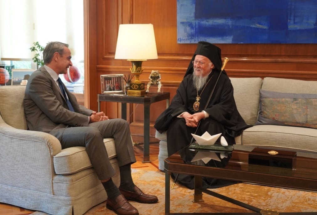 صاحب القداسة يزور سيادة رئيس وزراء اليونان