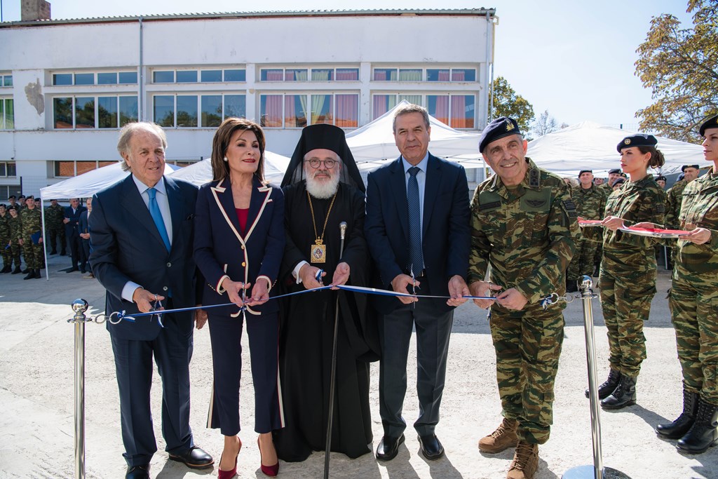 Αγιασμός εγκαινίων στρατιωτικών δομών από τον Μητροπολίτη Διδυμοτείχου