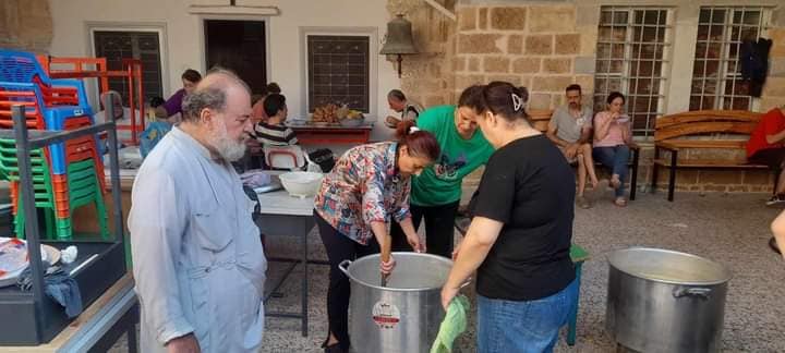 من دير الروم الأرثوذكس للقديس بورفيريوس في غزة