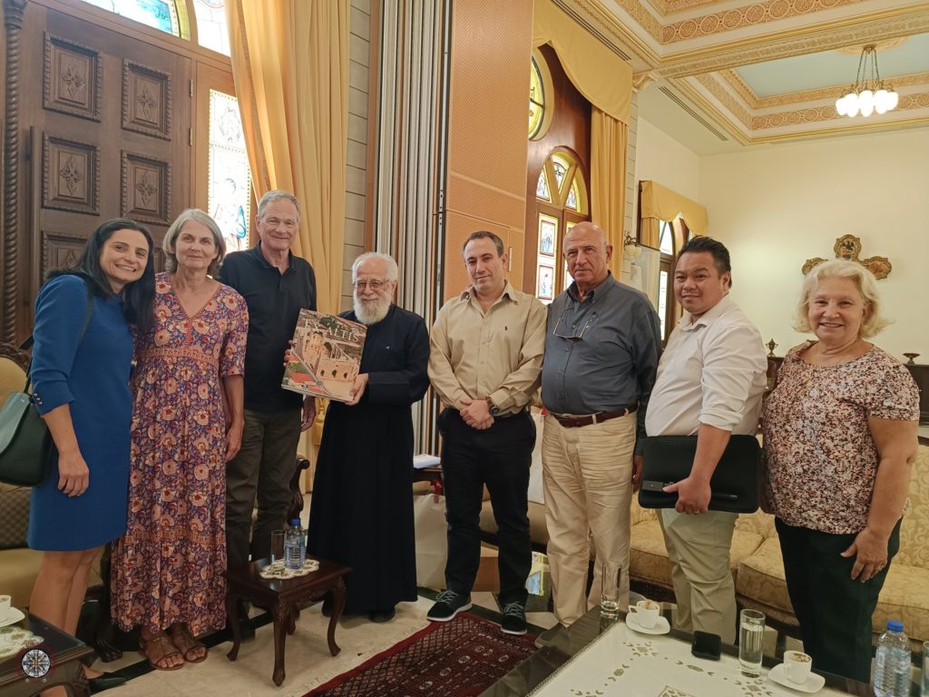 Διακεκριμένοι επιστήμονες-καθηγητές επισκέφθηκαν τον Μητροπολίτη Κωνσταντίας