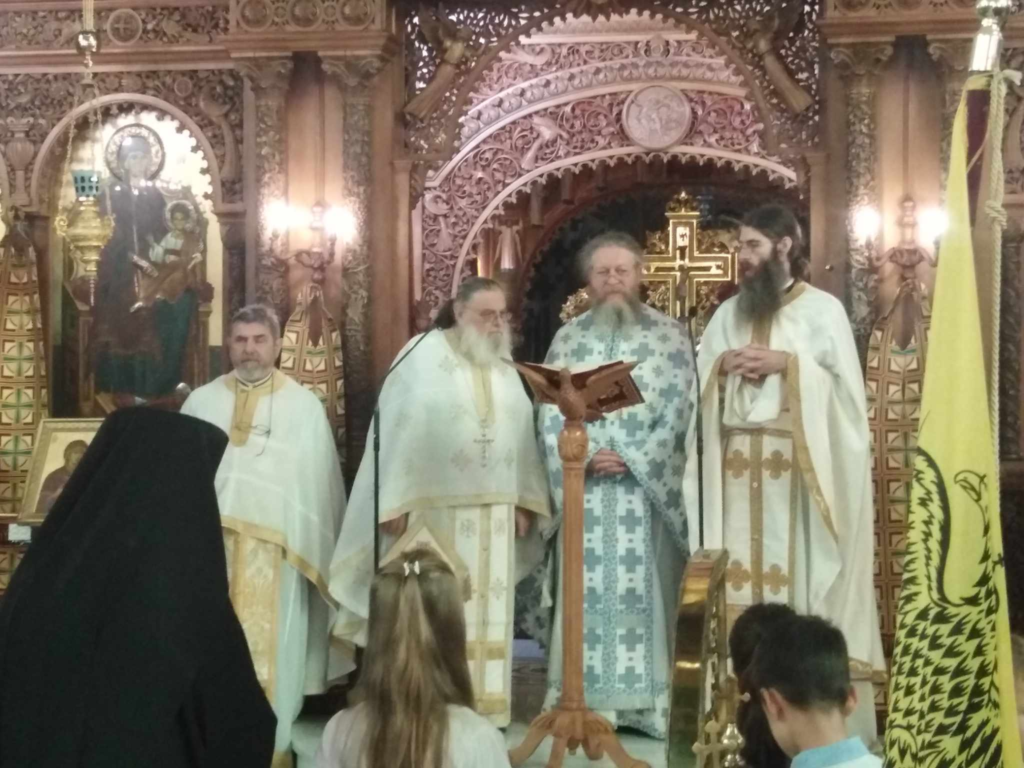 Ηθική έξαρση για την πανηγυρική εορτή της 28ης Οκτωβρίου στον Άγιο Ελευθέριο Αχαρνών