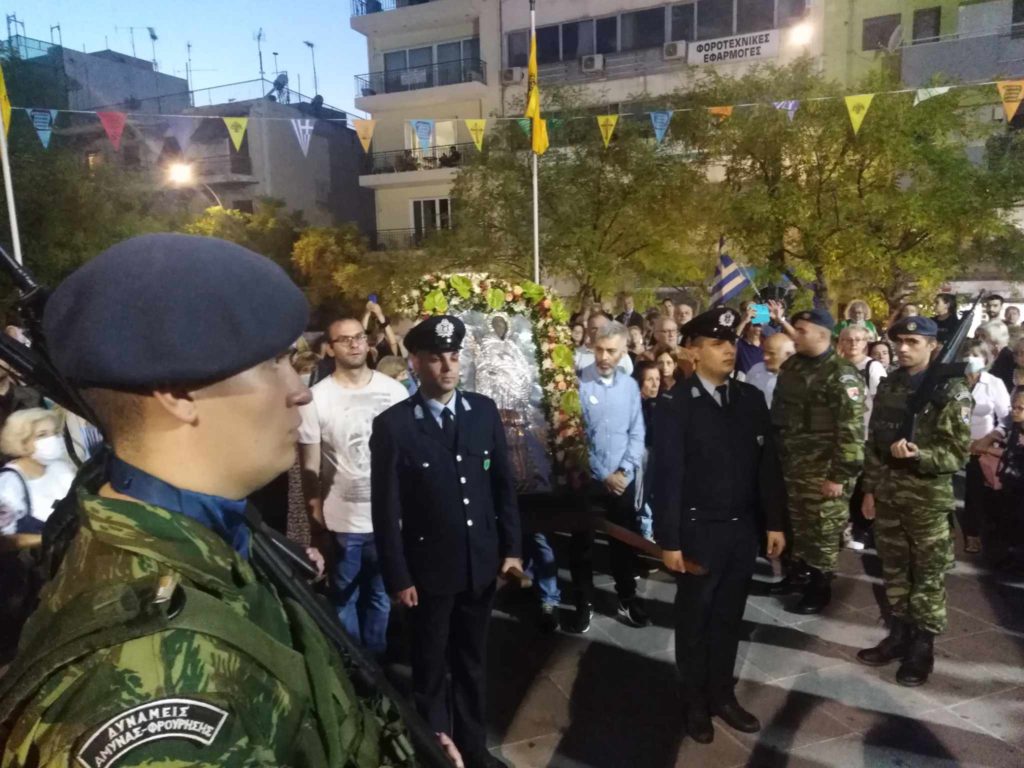 Άφατη κατάνυξη για τον εορτασμό του Αγίου Αρτεμίου, Προστάτη της Ελληνικής Αστυνομίας, στον ομώνυμο ναό του Παγκρατίου