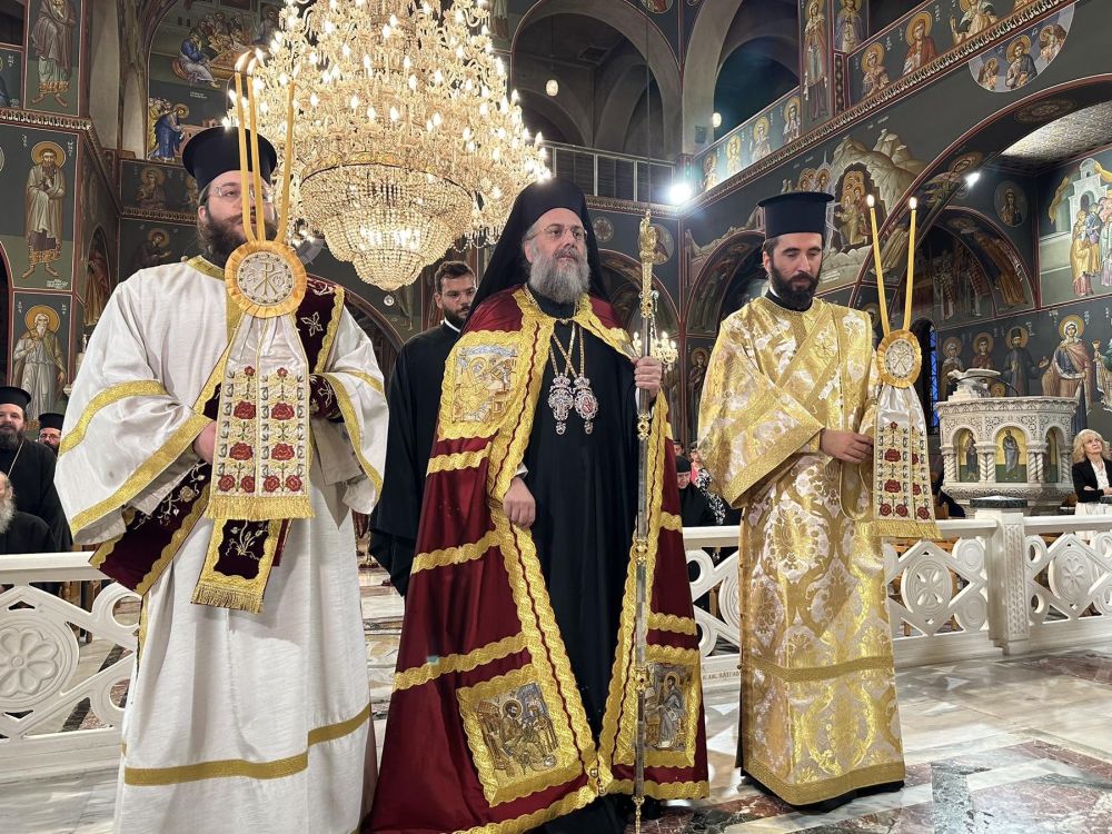 Αγρυπνία για την 8η επέτειο εκλογής και χειροτονίας του Μητροπολίτη Τρίκκης Χρυσοστόμου