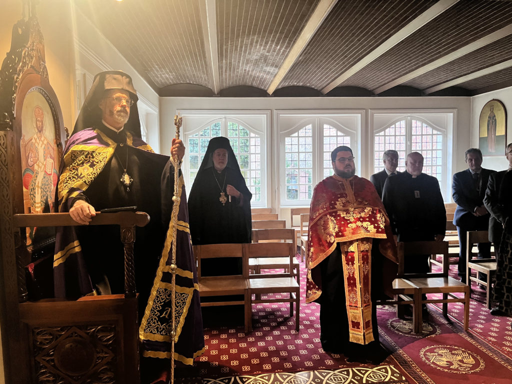 Μέγας Εσπερινός της Αγίας Σκέπης στις Βρυξέλλες