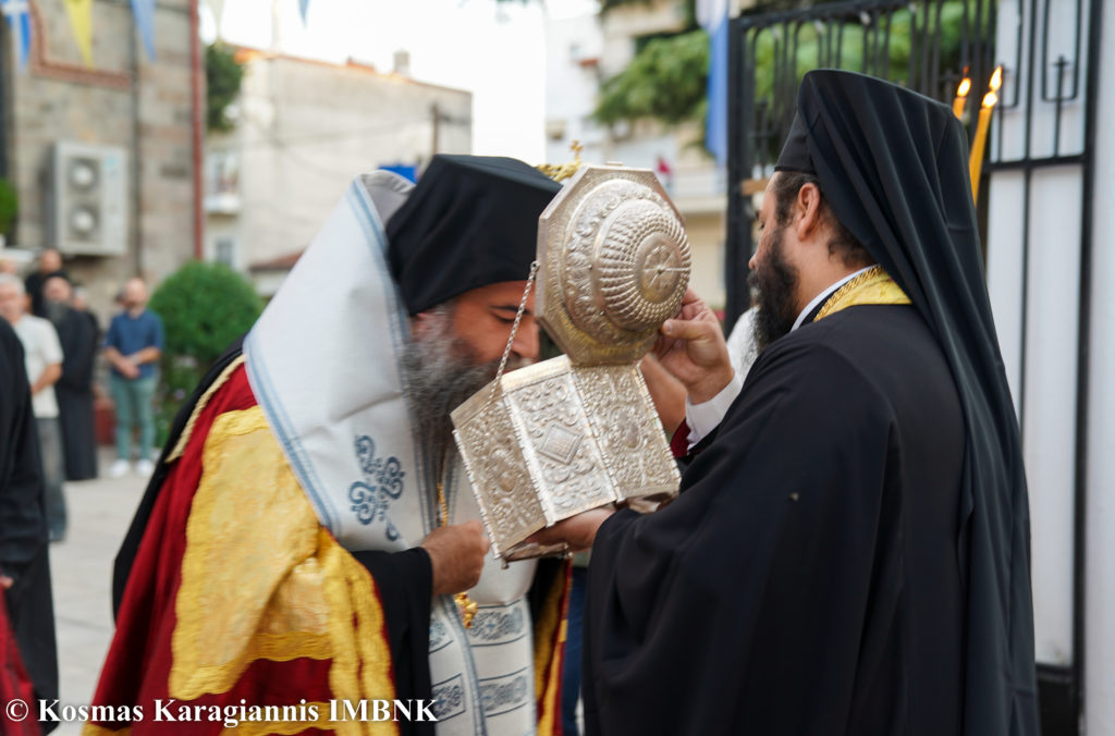 Πολυαρχιερατικός Εσπερινός ανακομιδής Ιερών Λειψάνων του Αγίου Καλλινίκου στην Έδεσσα