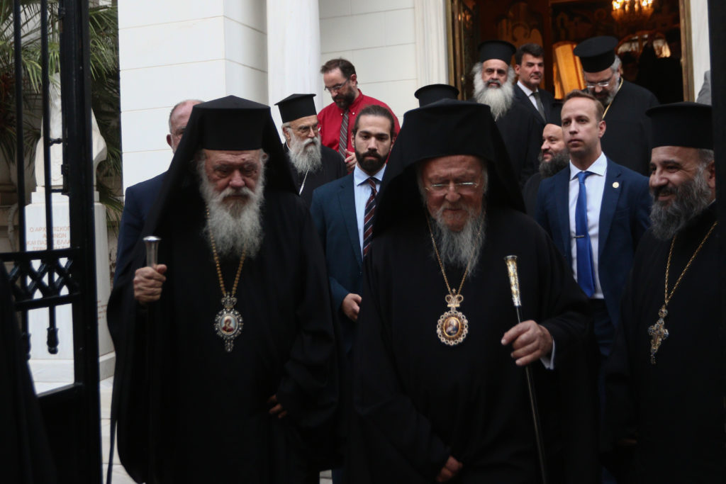 Επίσκεψη του Οικουμενικού Πατριάρχη στην Αρχιεπισκοπή Αθηνών (ΦΩΤΟ)