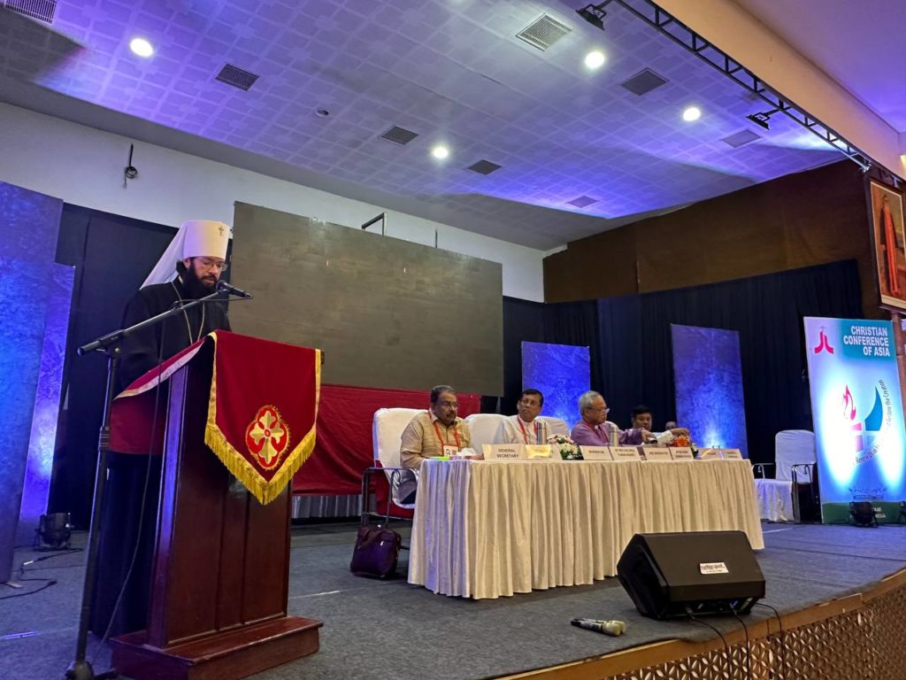 Председатель ОВЦС выступил на XV Генеральной ассамблее Христианской конференции Азии