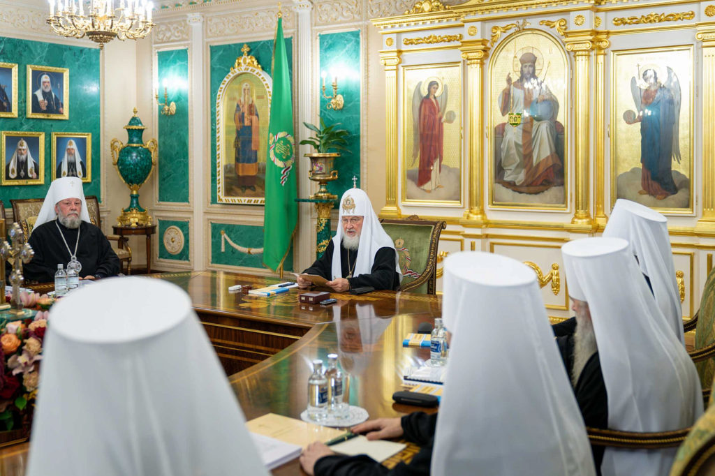 Священный Синод призвал Божие благословение на труды новоизбранного Митрополита всей Японии Серафима