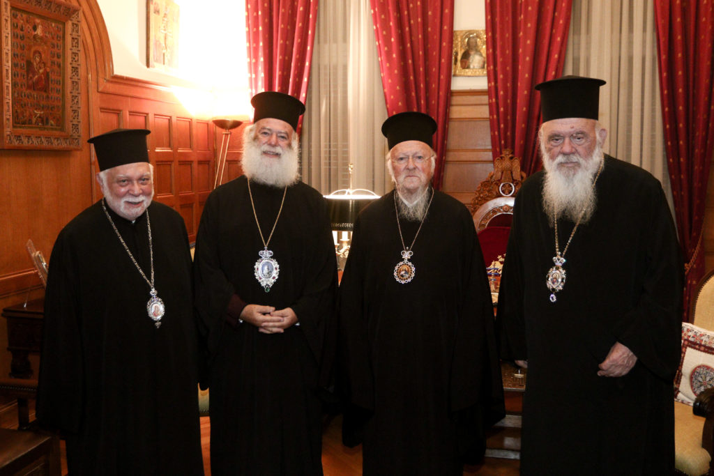 Μήνυμα ενότητας η κοινή παρουσία Προκαθημένων και Eκπροσώπων των Ορθοδόξων Εκκλησιών στην Αθήνα