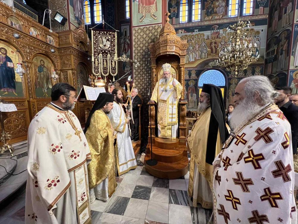 Την Επέτειο της εις Επίσκοπο Χειροτονίας του εόρτασε ο Μητροπολίτης Λαρίσης