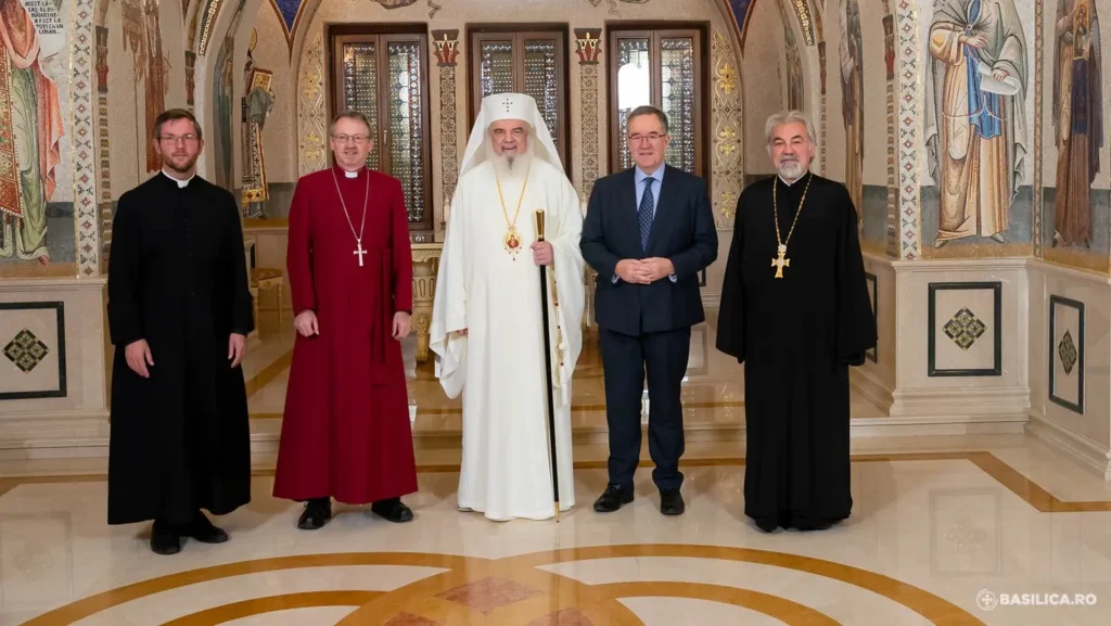 Ambasadorul Regatului Unit al Marii Britanii și Irlandei de Nord la București, în vizită de rămas bun la Patriarhia Română