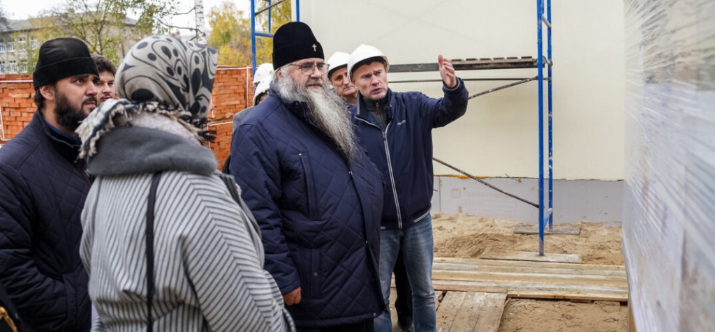 Управляющий Нижегородской епархией посетил создаваемый в Молитовском благочинии православный детский сад