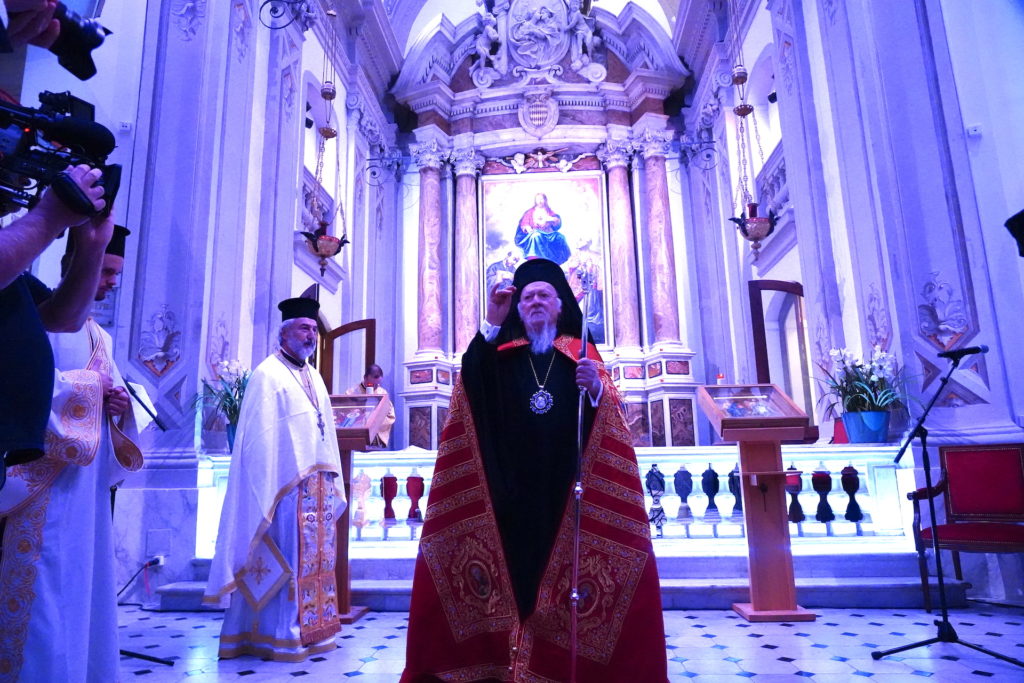 Ο Οικουμενικός Πατριάρχης χοροστάτησε στη Θεία Λειτουργία στο Μονακό