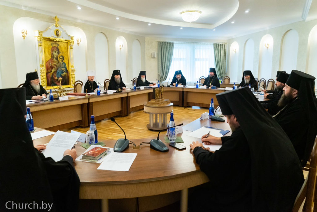 Состоялось заседание Синода Белорусской Православной Церкви