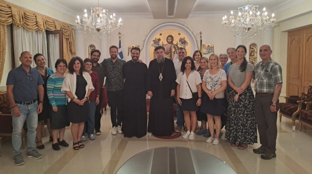 Επίσκεψη ορθοδόξων ομογενών από την Αμερική στον Μητροπολίτη Σερρών