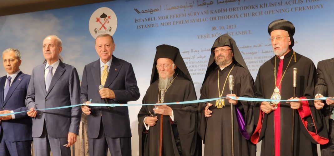 The Ecumenical Patriarch with the President of Turkey at the ...
