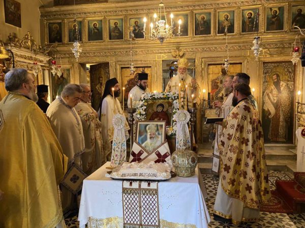 Ο Μητροπολίτης Κερκύρας τέλεσε το μνημόσυνο επί τη μνήμη του Μακαριστού Αρχιεπισκόπου Αθηνών κυρού Χριστοδούλου