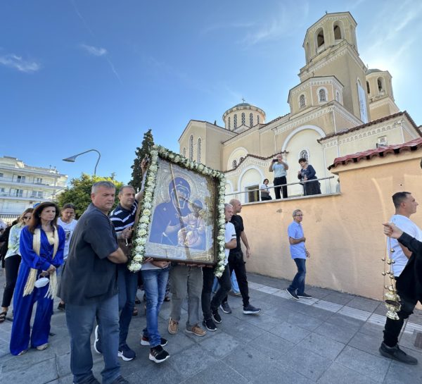 Εορτή Σύναξης της Ιεράς Εικόνας Παναγίας Ελαιοβρυτίσσης στην Ιερά Μητρόπολη Καλαμαριάς