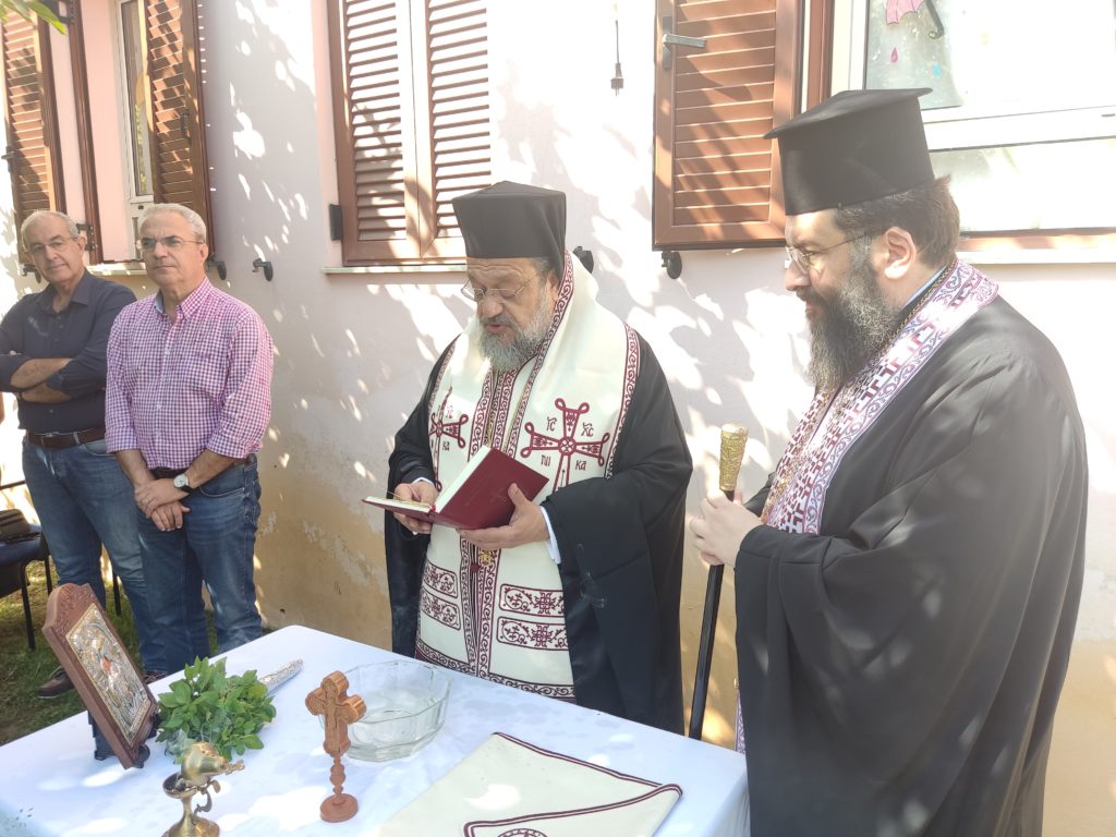 Αγιασμός στον παιδικό σταθμό της Ιεράς Μητροπόλεως Μεσσηνίας