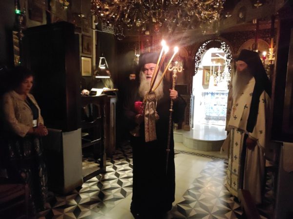 Ο Μητροπολίτης Γουμενίσσης στην Ιερά Μονή Αναστάσεως Χριστού Λουτρακίου