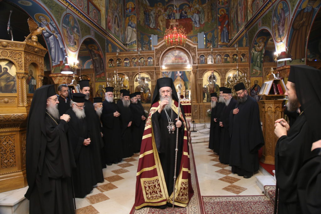 Τα ονομαστήρια του Μητροπολίτη Ναυπάκτου Ιεροθέου