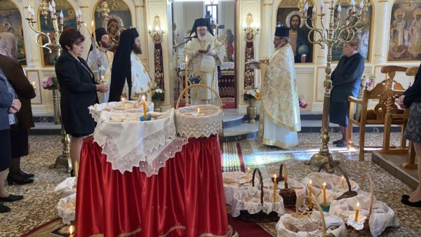 Ο Μητροπολίτης Διδυμοτείχου το ψυχοσάββατο του Αγίου Δημητρίου