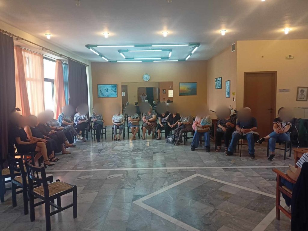 Ενημερωτικές ομιλίες για την μακροζωία από το Κέντρο Ημέρας Ψυχικής Υγείας Νεάπολης