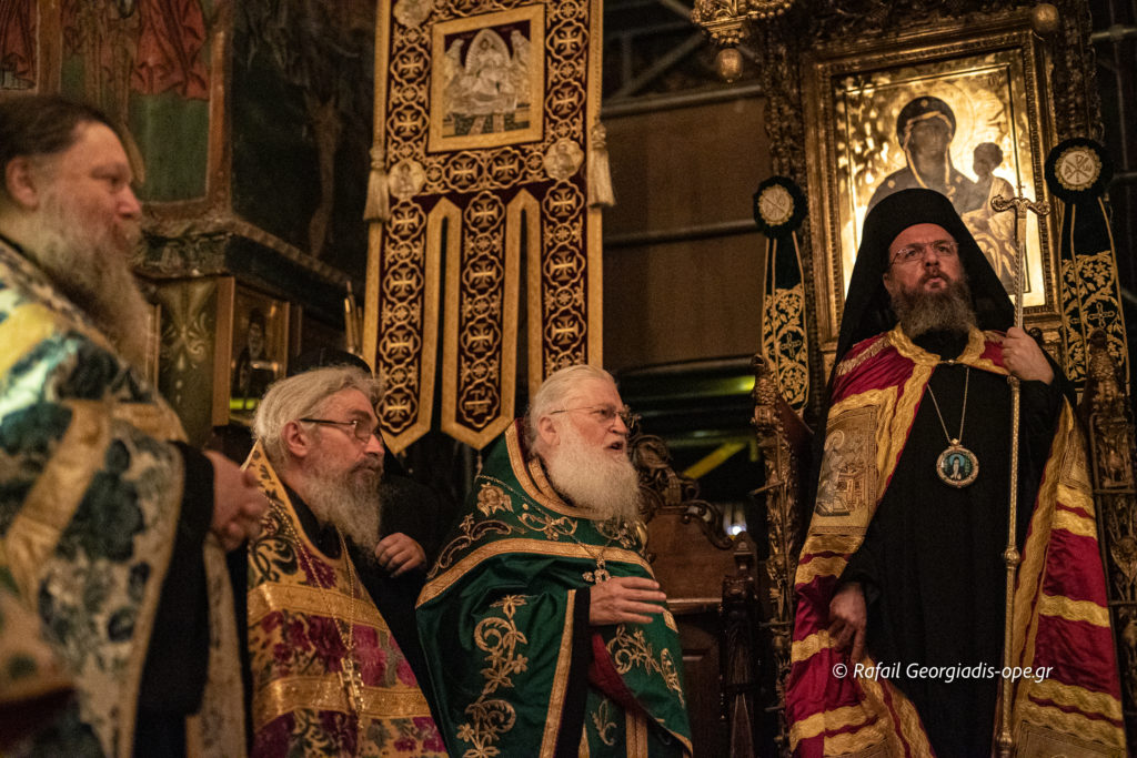 Ιερά Αγρυπνία επί τη εορτή του Αγίου Ευδοκίμου στην Ι.Μ.Μ. Βατοπαιδίου