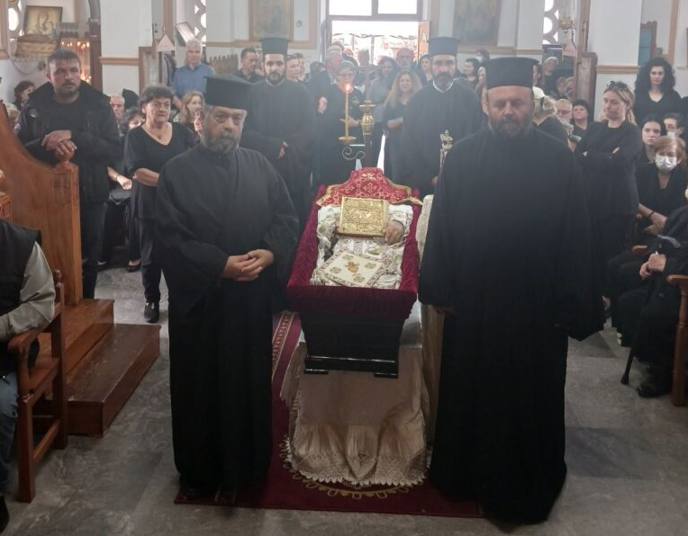 Η Εξόδιος Ακολουθία του μακαριστού Πρωτοπρεσβυτέρου του Οικουμενικού Θρόνου Στυλιανού Συμνιανάκη