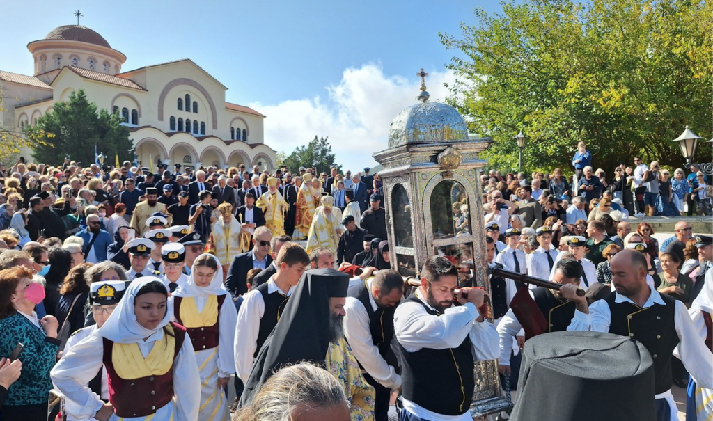 Κορυφώθηκαν οι εορτασμοί στην Κεφαλονιά για τον Προστάτη Άγιο Γεράσιμο