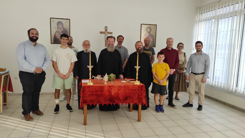 Αγιασμός στη Σχολή Βυζαντινής Μουσικής της Μητρόπολης Δημητριάδος στον Αλμυρό