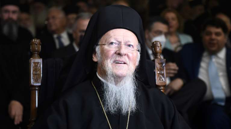 Ο Οικουμενικός Πατριάρχης στη δεξίωση για την επέτειο της επανένωσης της Γερμανίας