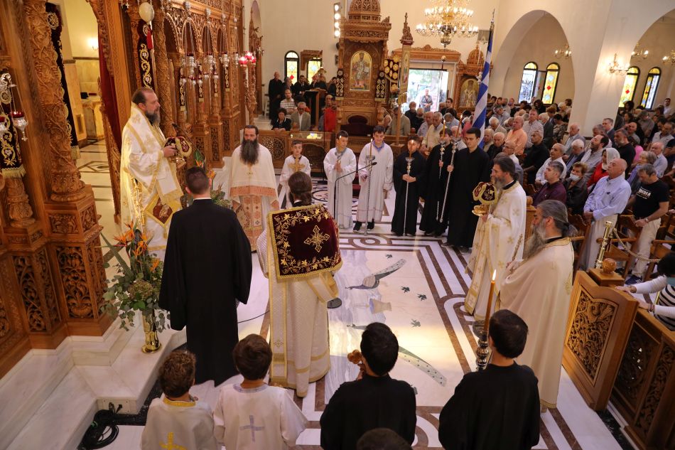 ”ΔΗΜΗΤΡΙΑ 2023” 29η μέρα: Αρχιερατική Θεία Λειτουργία με τον Μητροπολίτη Θεσσαλονίκης Φιλόθεο
