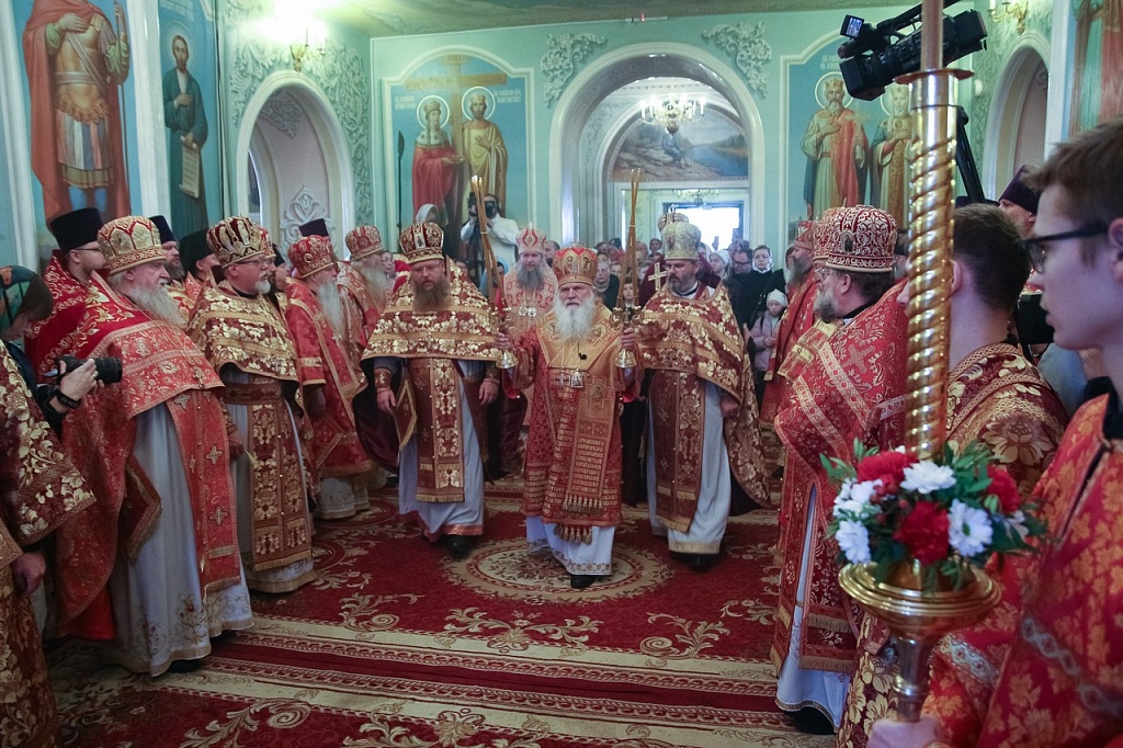 Представители Поместных Православных Церквей приняли участие в торжествах прославления священномученика Василия Носова