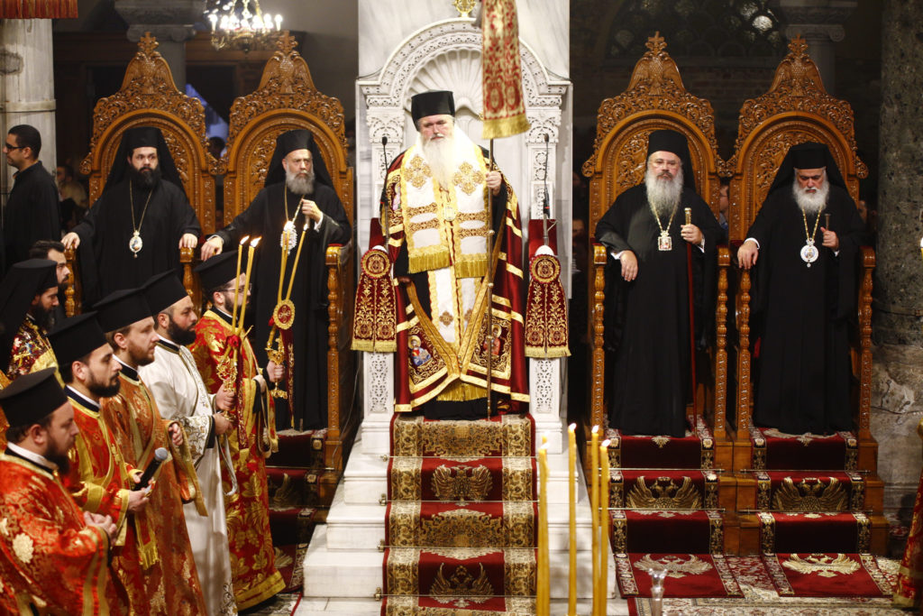 Φωτορεπορτάζ ope.gr: Μέγας Πανηγυρικός Αρχιερατικός Εσπερινός για την εορτή του Πολιούχου της Θεσσαλονίκης Αγίου Δημητρίου