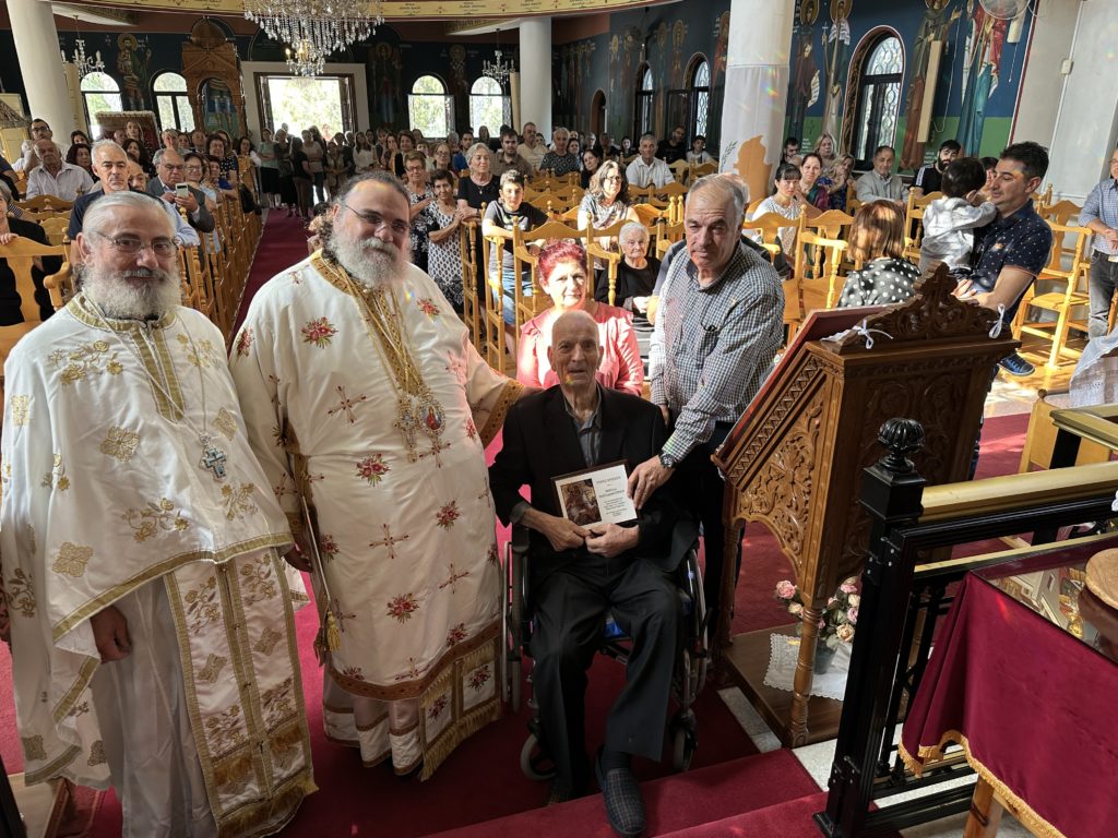 Ο Μητροπολίτης Ταμασού Ησαΐας στο Καλό Χωριό Ορεινής