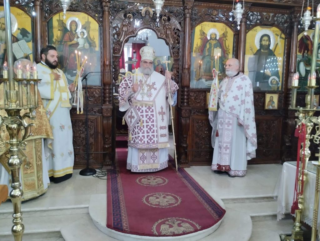 Ο Μητροπολίτης Ταμασού στο Πολιτικό