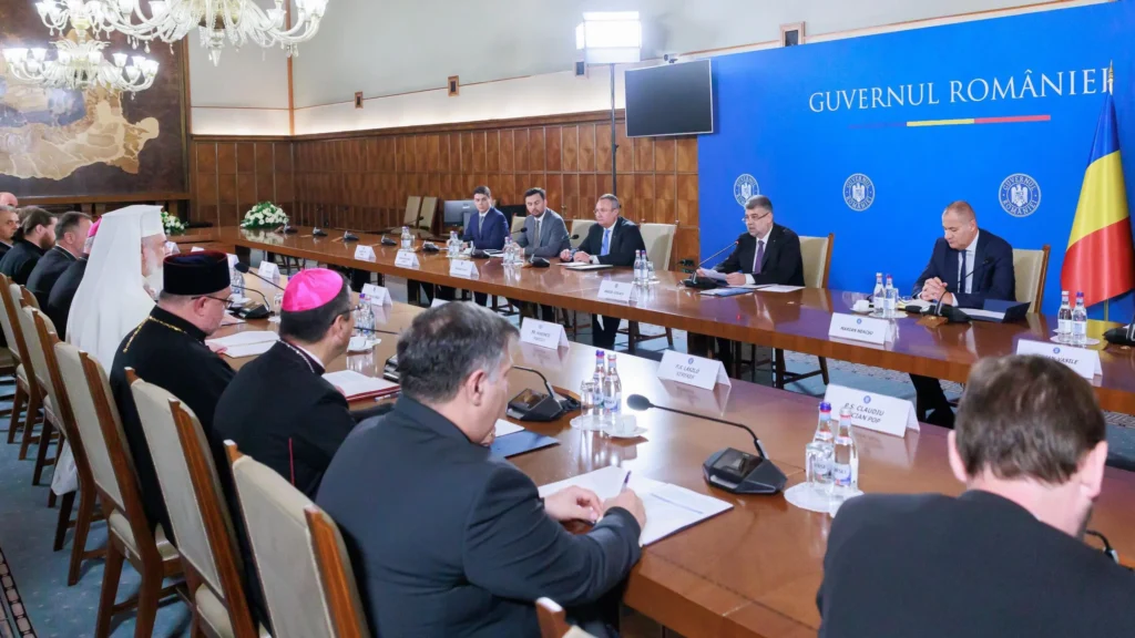 Premierul României către reprezentanţii cultelor religioase: E un moment al reformelor, nu îmi pot imagina acest drum fără dumneavoastră