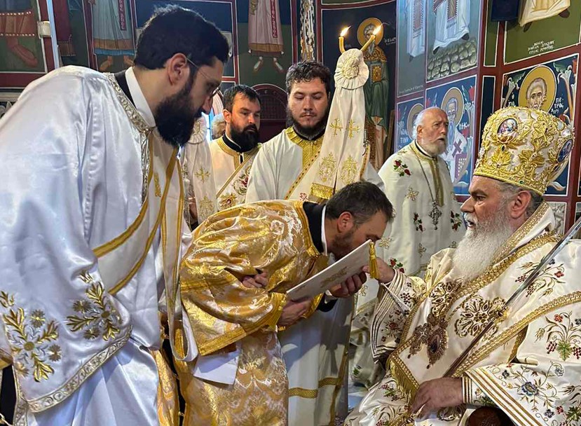 Χειροτονία Διακόνου τέλεσε ο Μητροπολίτης Καλαβρύτων