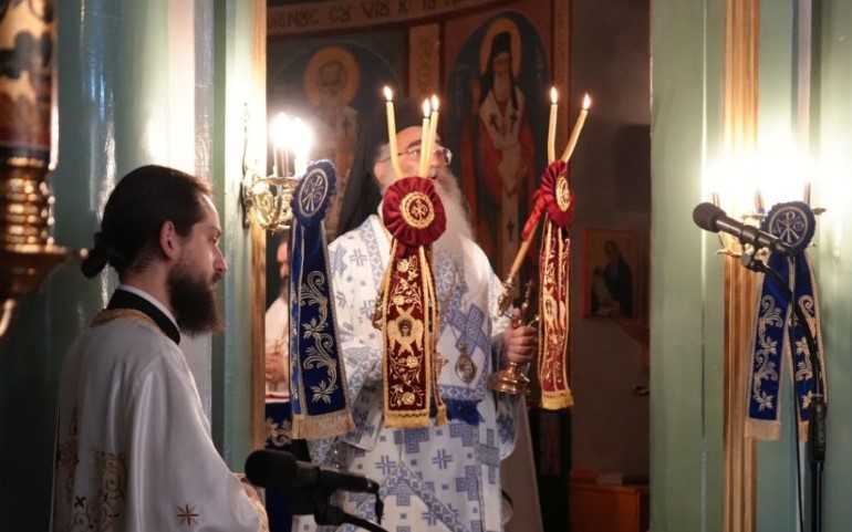 Ο Αρχιεπίσκοπος Μαδάβων στα Γιαννιτσά για τον διπλό εορτασμό της 28ης Οκτωβρίου