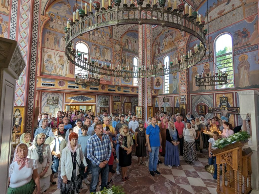 В праздник Собора иберийских святых Патриарший экзарх Западной Европы совершил Литургию в Мадриде