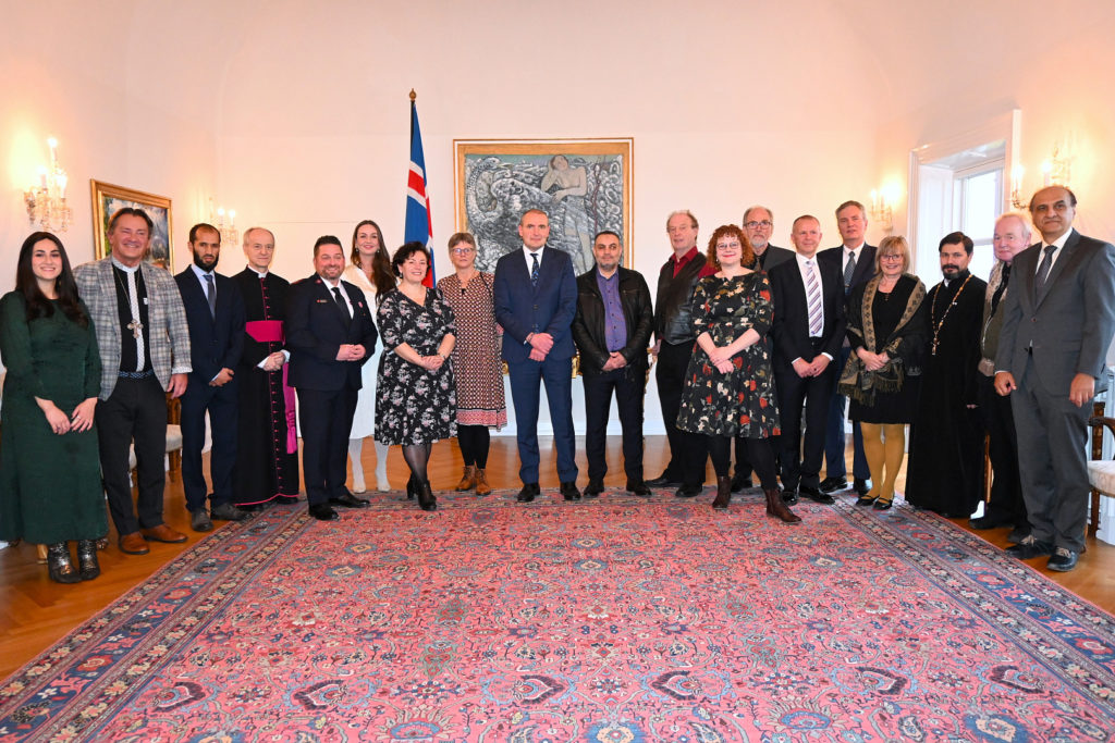 Настоятель Николаевского прихода в Рейкьявике принял участие во встрече Президента Исландии с представителями религиозных общин