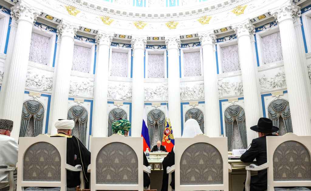 Ο Πούτιν και οι θρησκευτικοί ηγέτες της Ρωσίας για την “ιερή σημασία” των Αγίων Τόπων