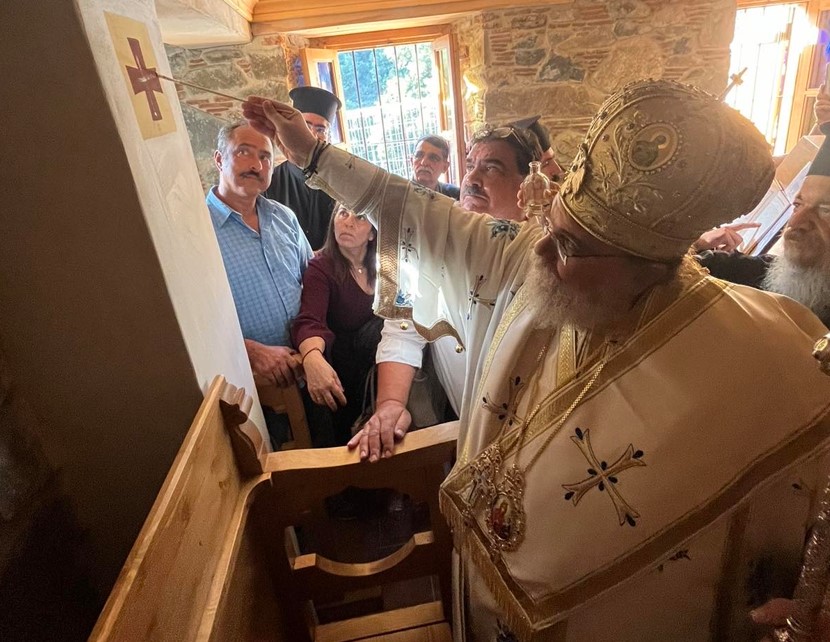 Eγκαίνια ιερού παρεκκλησίου του Προφήτου Αββακούμ τέλεσε ο Μητροπολίτης Ταμασού