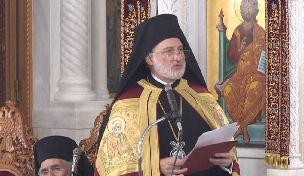 Αρχιεπίσκοπος Αμερικής: “Σήμερα έχουμε ανάγκη από το δυνατό φως που ακτινοβολεί ο Άγιος Γεράσιμος”
