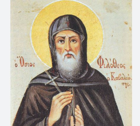 Όσιος Φιλόθεος ο εν Άθω: Το τερατούργημα της διάσωσής του από την Υπεραγία Θεοτόκο