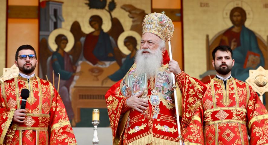 Sfințenia nu este trecătoare, a spus Mitropolitul Pantelimon de Veria la Catedrala Patriarhală