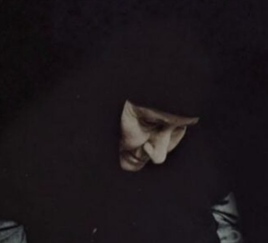 Αγία Γαβριηλία, για το άφημα στα χέρια Του