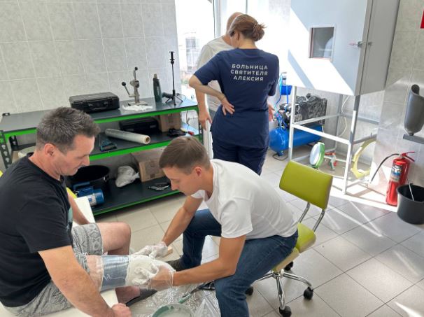 Церковная Больница Святителя Алексия открыла протезную мастерскую