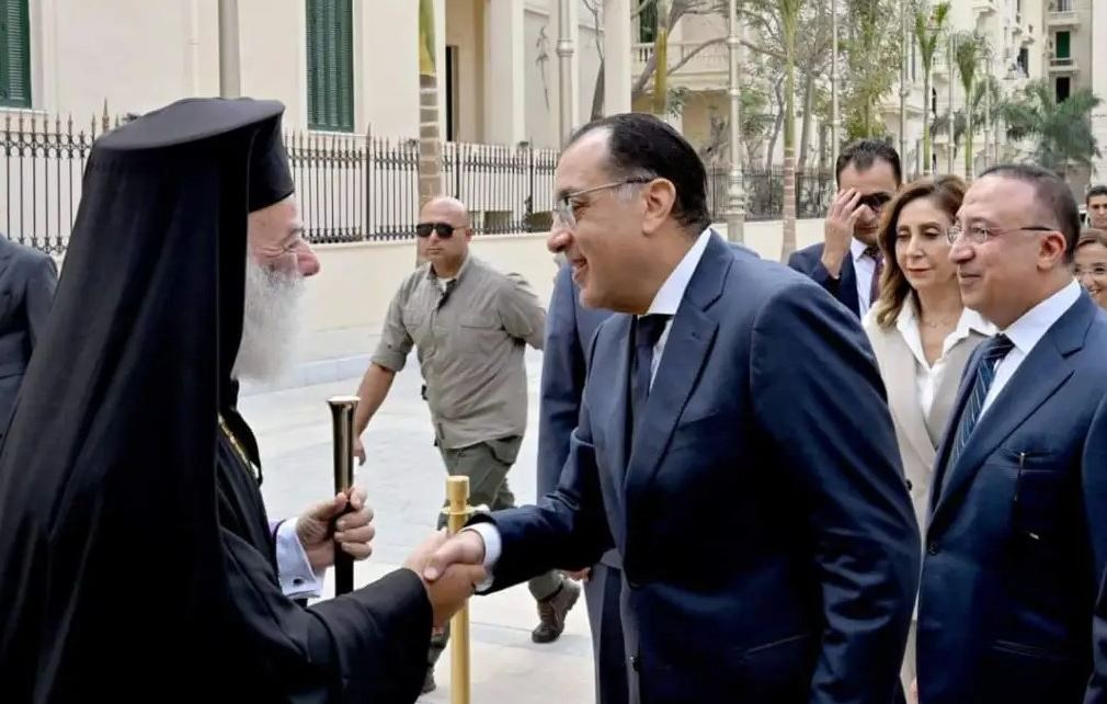 البابا ثيودروس يحضر افتتاح المتحف الروماني في لإسكندرية.